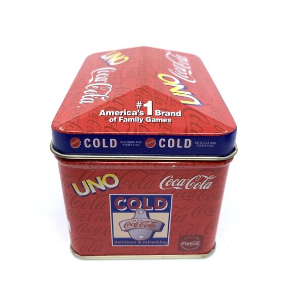 2004 Coca-Cola UNO Playing Cards w/Special Edition Collector Tin Sealed Decks - Picture 5 of 9